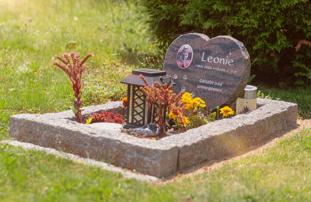 Einzelgrab Tierfriedhof Leipzig